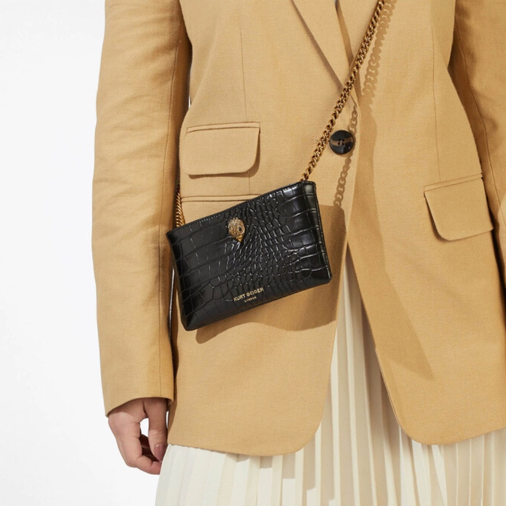 Kurt Geiger Eagle Pouch With Chain | NWOT